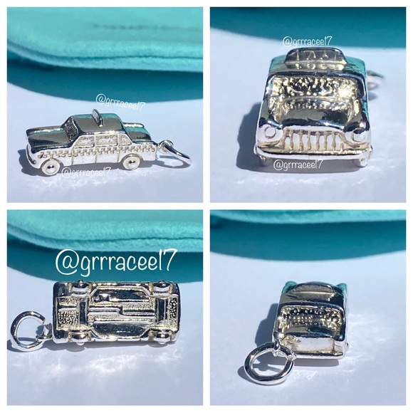 AUTH RARE vintage Tiffany & Co. taxi cab charm/pendant🚕 - Picture 3 of 17